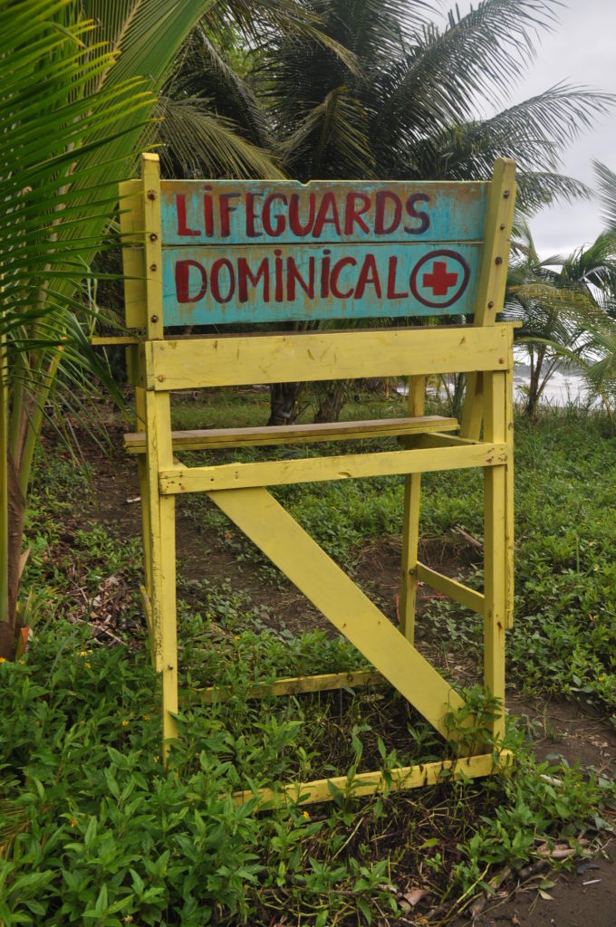 dominical costa rica lifeguards chair